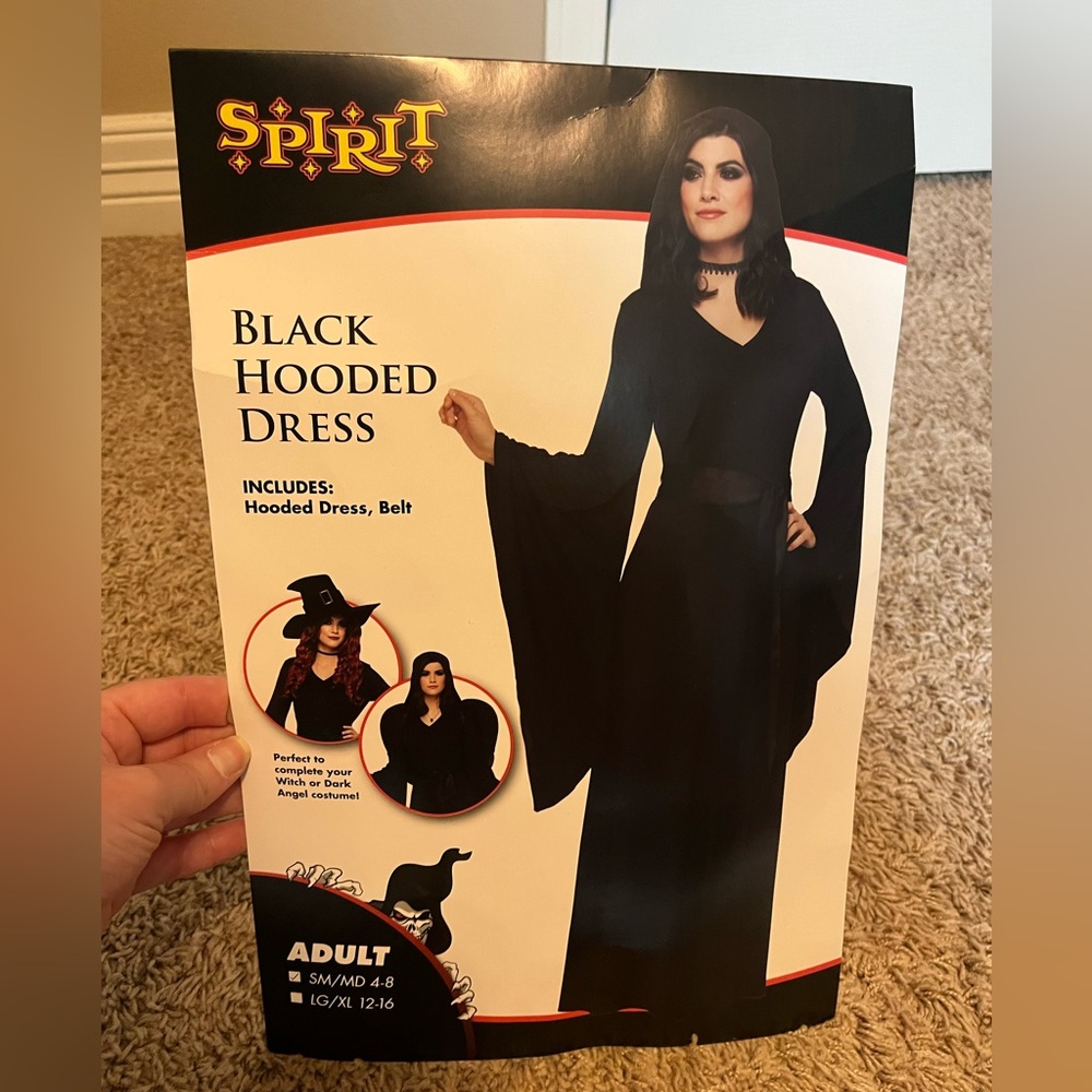 Hooded Dress w/ Belt